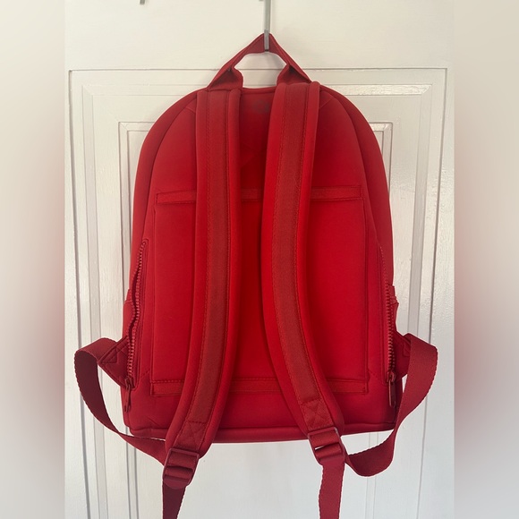 Dagne Dover Red Dakota Backpack Size Medium - Picture 2 of 9